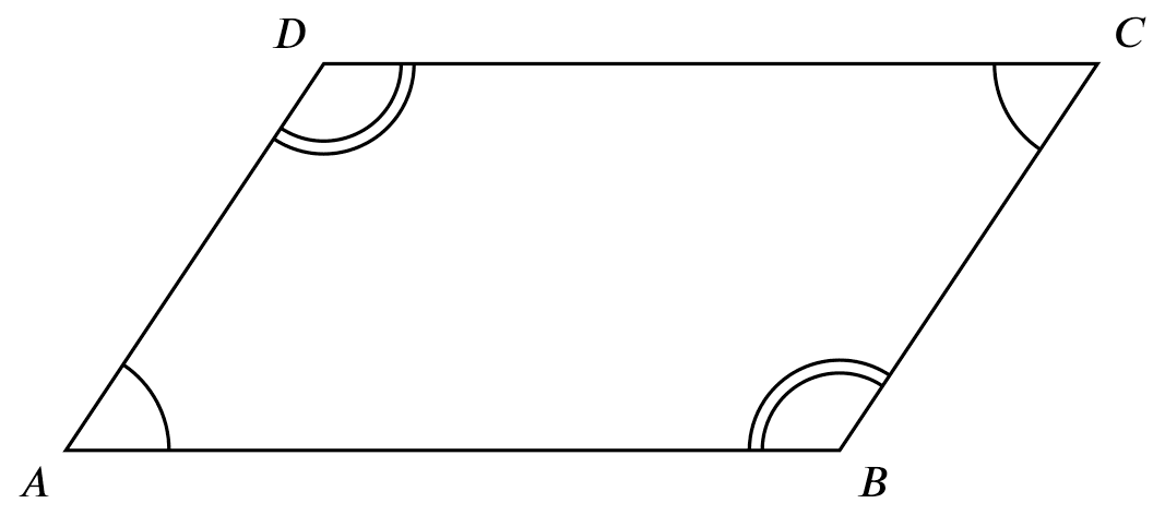 opp. $\angle$s equal